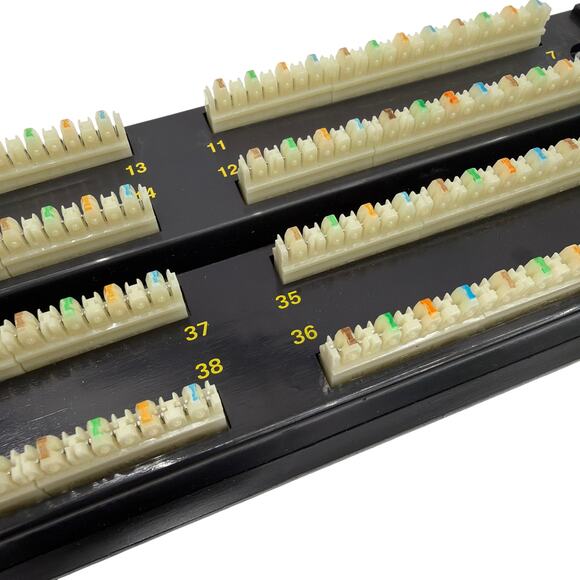 Ortronics Cat5e 48‑Port 19" Rack‑Mount Patch Panel (2U) - Picture 5 of 5